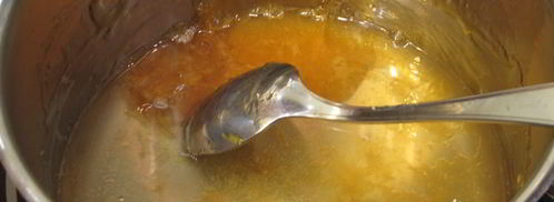 слоеные корзиночки с кремом и карамелью. Шаг 16