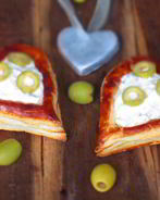 Волованы со сливочным кремом и оливками