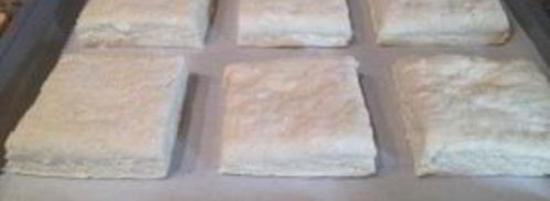 воздушные слоечки крем-чиз. Шаг 8