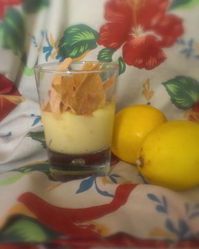 Заварной лимонный крем