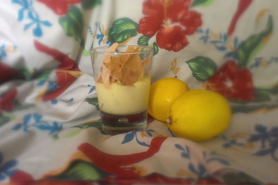 Рецепт заварного лимонного крема