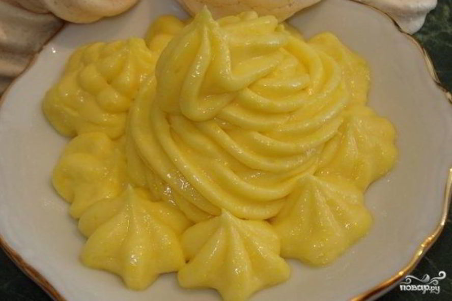 Рецепт заварного сливочного крема