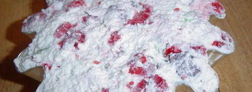 малиновый десерт с цукатами и орехами. Шаг 5