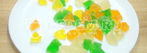 мармелад-сливочный десерт на пасху. Шаг 5