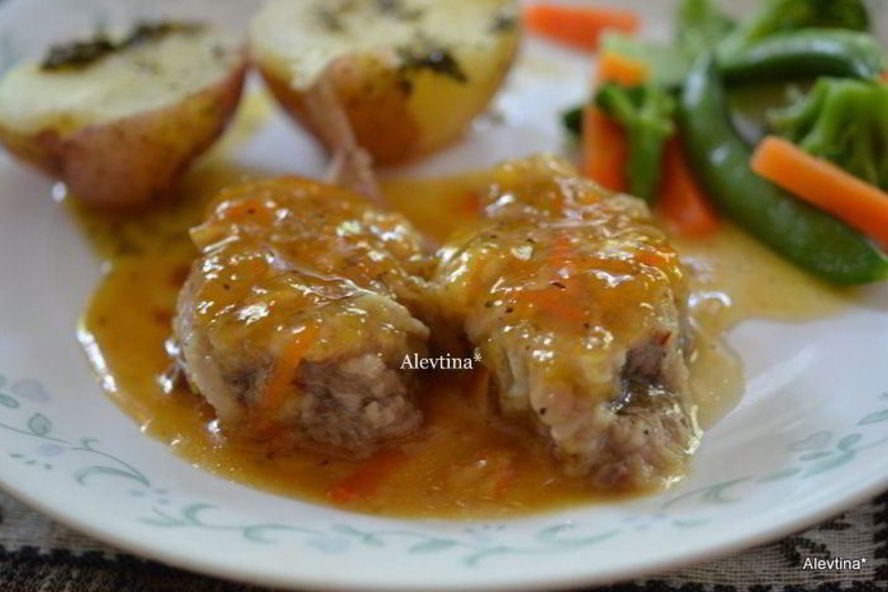 Рецепт свиных медальонов с мармеладным джемом