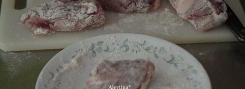 свиные медальоны с мармеладным джемом. Шаг 3