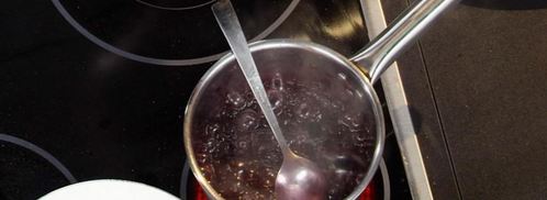 тунец с луковым мармеладом и ореховым соусом. Шаг 5