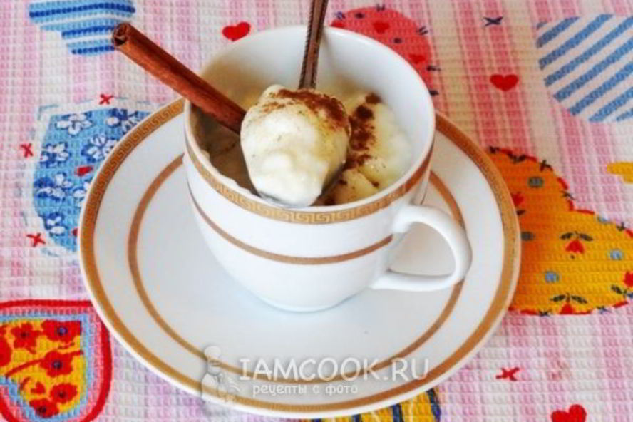 Рецепт молочного пудинга