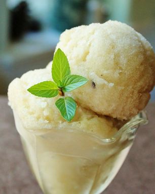 Банановое мороженое Сорбет