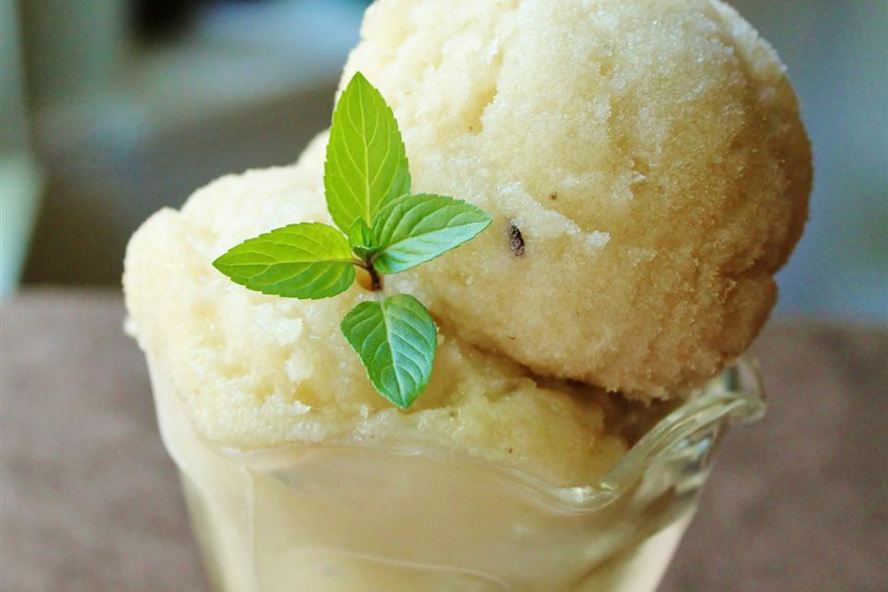 Рецепт бананового мороженого сорбет