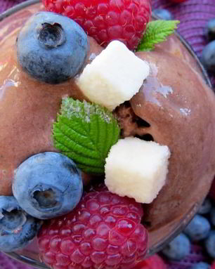 Банановое мороженое