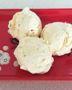 Домашнее сливочное мороженое с лаймом