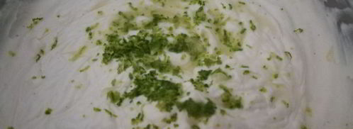 домашнее сливочное мороженое с лаймом. Шаг 4