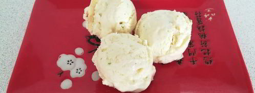 домашнее сливочное мороженое с лаймом. Шаг 6