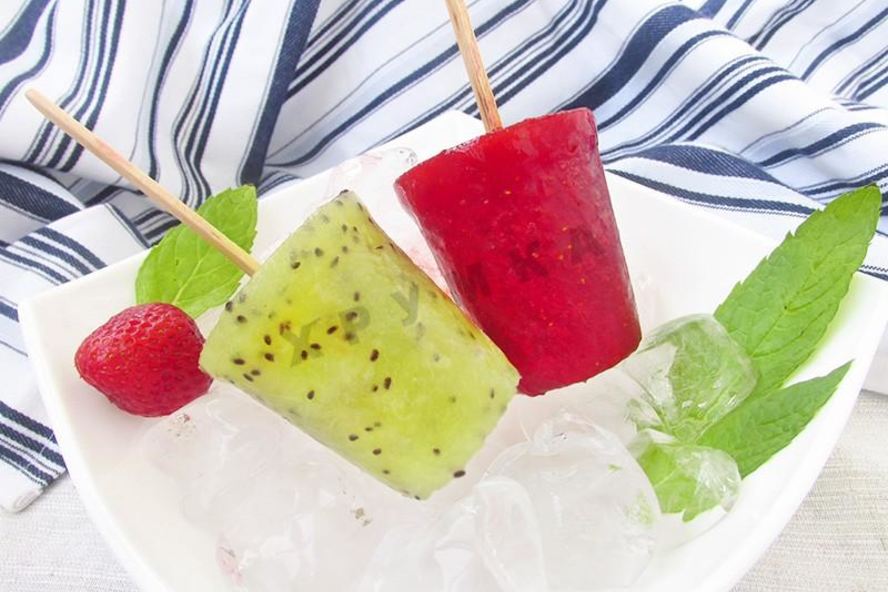 Рецепт домашних мороженое фруктовый лед в блендере