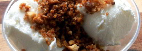 хрустящая пряничная крошка для мороженого. Шаг 6