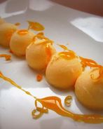 Мандариновое мороженое