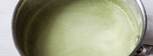 мороженое с зеленым чаем. Шаг 6