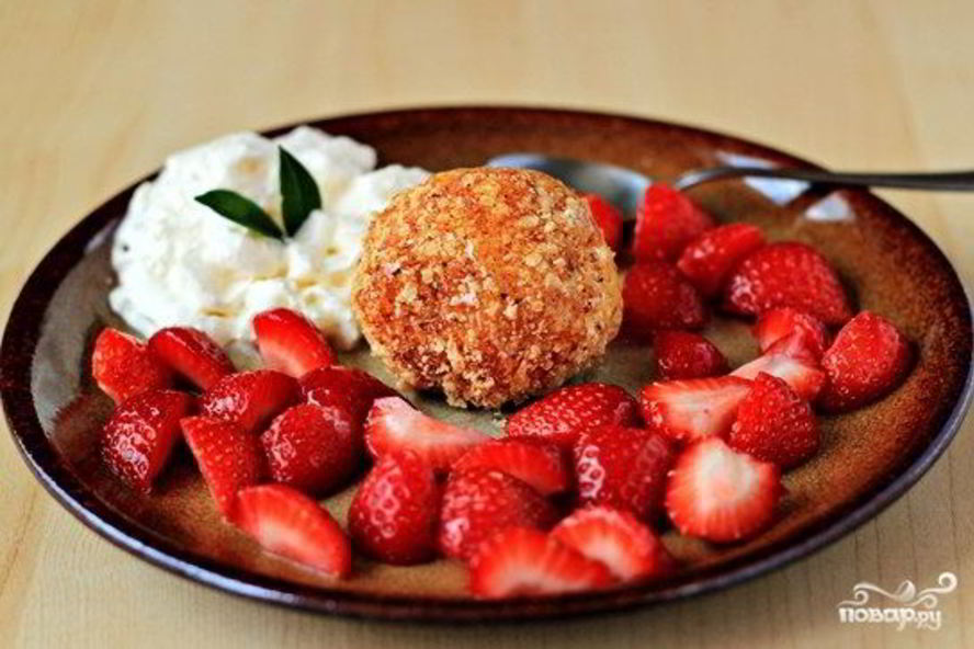 Рецепт мороженого шарики