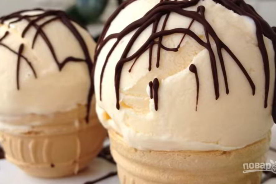 Рецепт настоящего пломбира