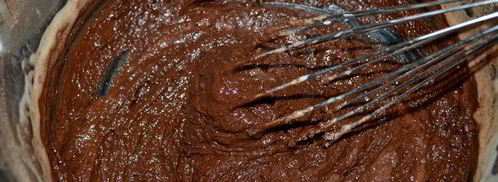 шоколадный торт-мороженое с маршмэллоу и фундуком. Шаг 6