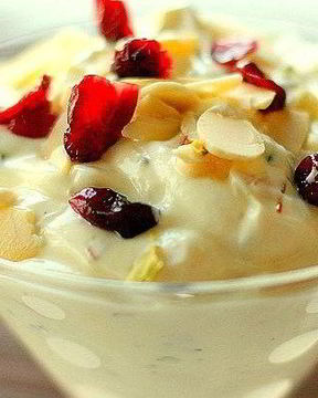 Сливочный пломбир с цукатами