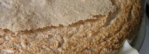 торт-мороженое с безе и красными ягодами. Шаг 13