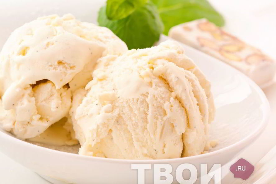 Рецепт ванильного домашнего мороженого