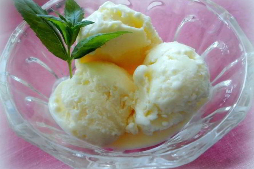 Рецепт ванильного мороженого