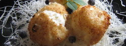 жареное мороженое с фунчезой. Шаг 8