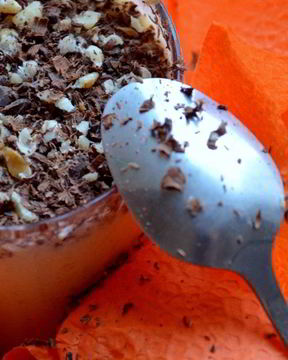 Апельсиново-творожный мусс