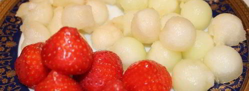 безе с шоколадным муссом и фруктами. Шаг 7