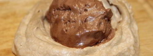 безе с шоколадным муссом и фруктами. Шаг 8