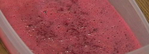 йогуртовый мусс с гранитой. Шаг 7