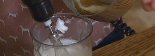 йогуртовый мусс с гранитой. Шаг 9