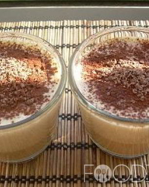 Кофейно-творожный мусс