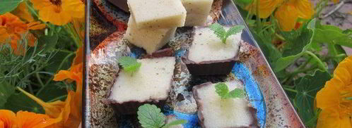 конфеты с грушово-мятным муссом. Шаг 3