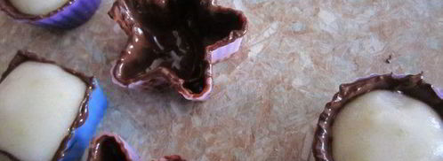 конфеты с грушово-мятным муссом. Шаг 5