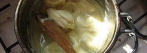 мильфей с муссом из белого шоколада. Шаг 14