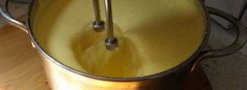 мильфей с муссом из белого шоколада. Шаг 6