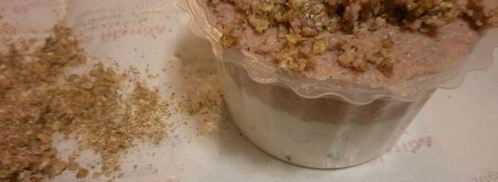 мусс два вкуса из творога и ветчины с инжиром. Шаг 5