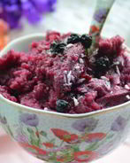 Мусс из черники