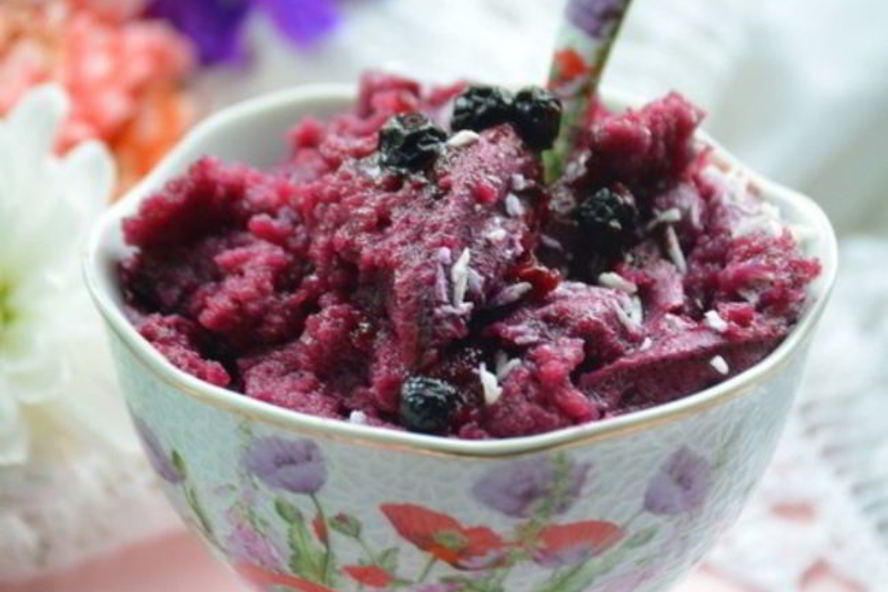 Рецепт мусса из черники