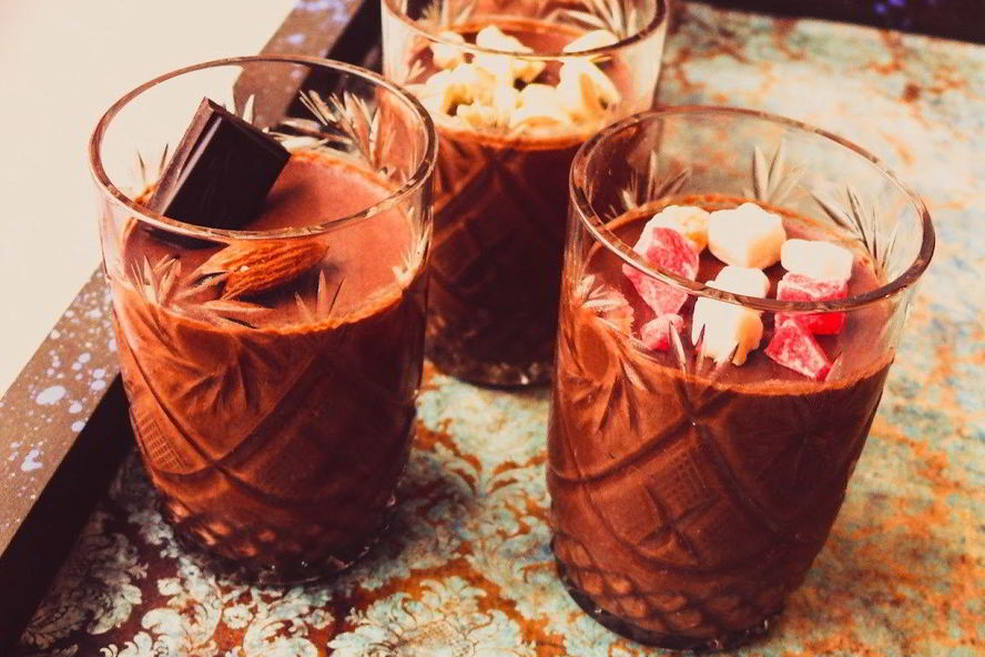 Рецепт мусса из горького шоколада