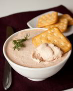 Мусс из копченого лосося