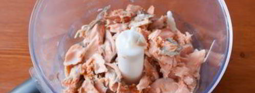 мусс из копченого лосося. Шаг 3