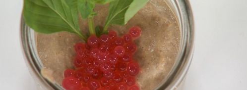 мусс из куриной печенки с икрой из морса. Шаг 8