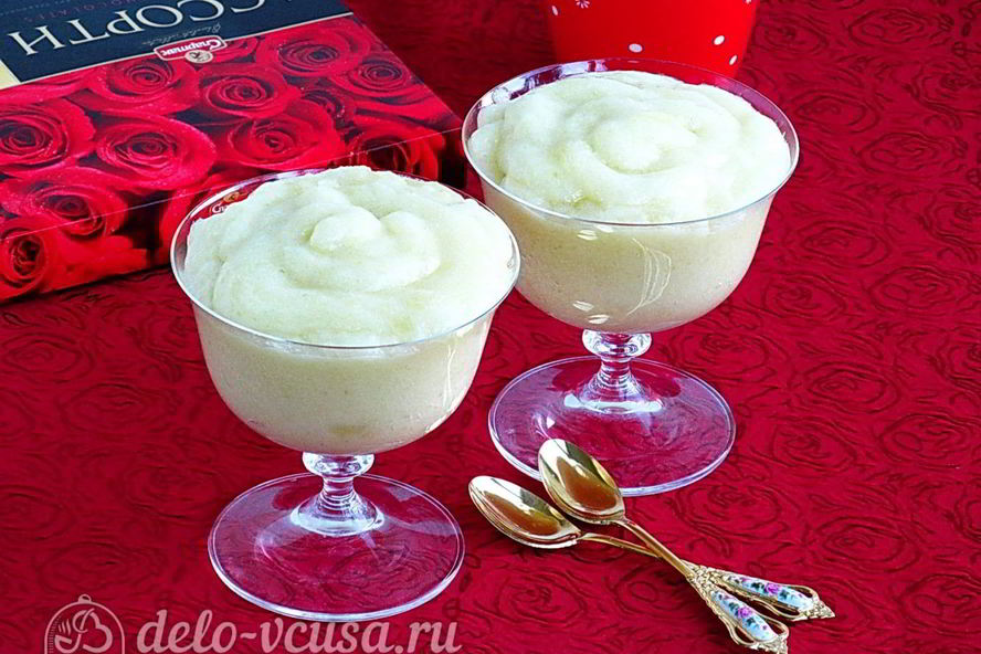 Рецепт мусса из ревеня