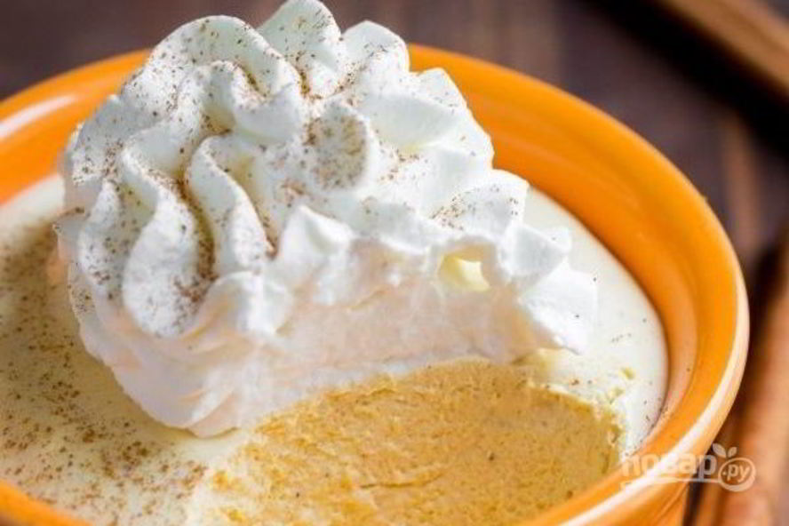 Рецепт мусса из тыквы