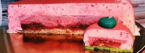 муссовый десерт малиновый рай. Шаг 12